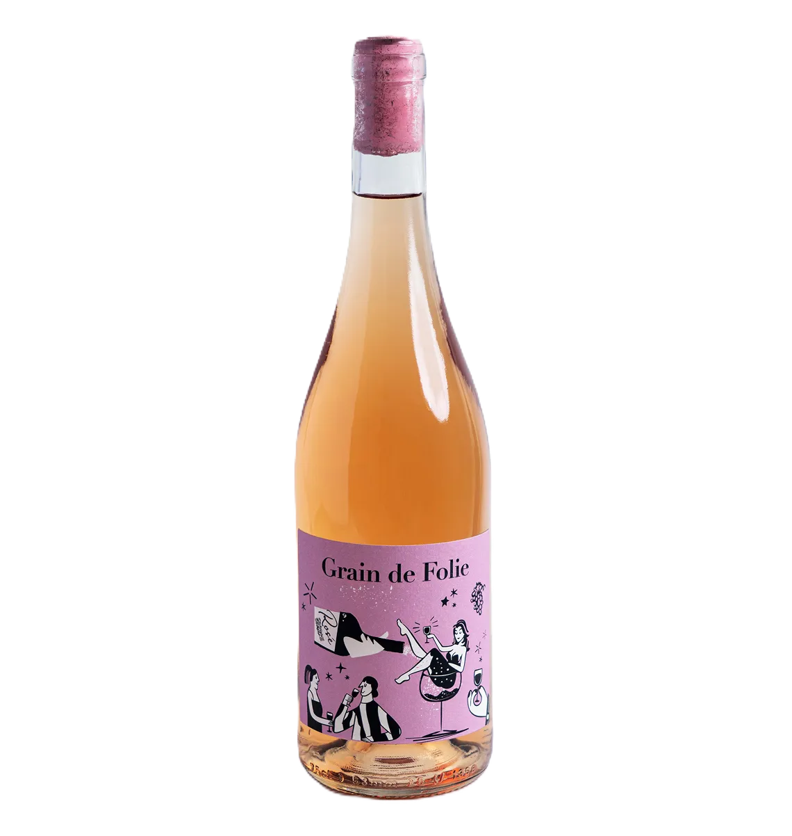 GRAIN DE FOLIE ROSE 2025 VIN DE FRANCE